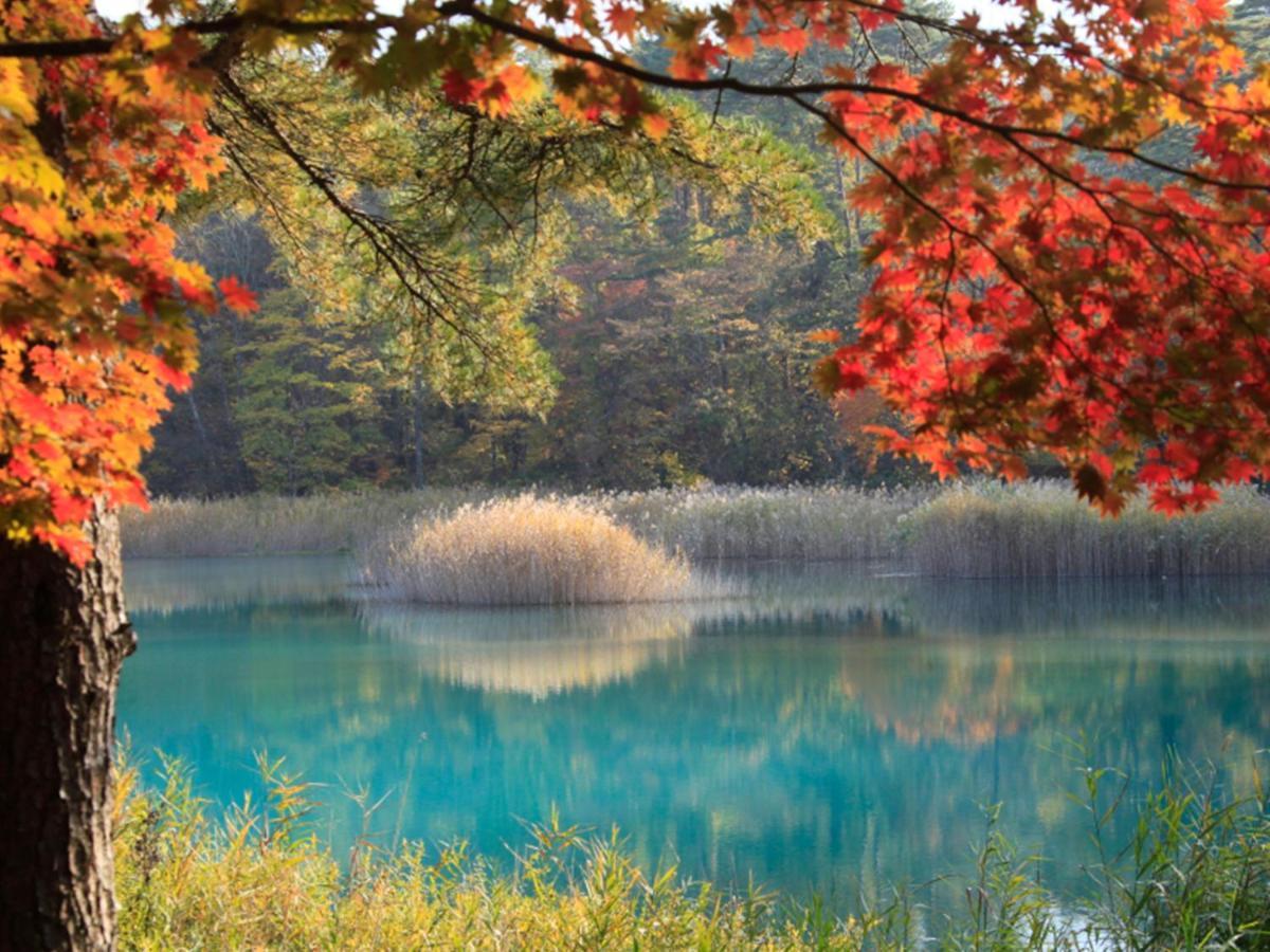 Urabandai Lake Resort Geihinkan Nekoma Rikyu Kitashiobara Dış mekan fotoğraf
